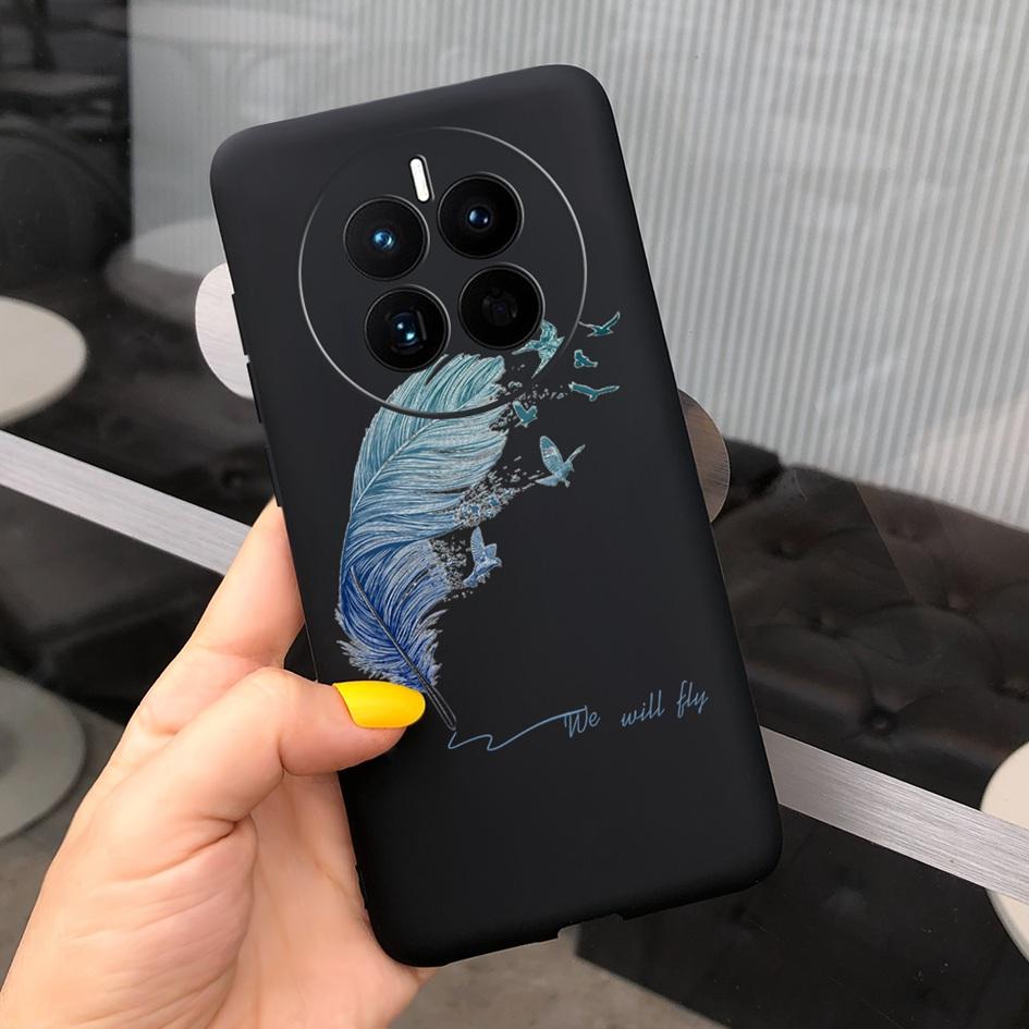 Чехол для Huawei Mate 50 Pro 2022 Милый Мультяшный Кот Расписной Мягкий ТПУ Защитный Чехол Для Huawei Mate50 Pro DCO-LX9 CET-LX9 Fundas