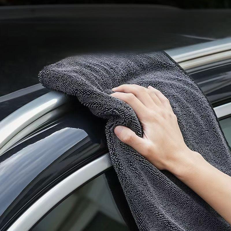 Премиальные полотенца из микрофибры для ухода за автомобилем, стирки, утолщенное полотенце, для детализации автомобиля, сушки, инструмент для чистки, аксессуары для автомойки