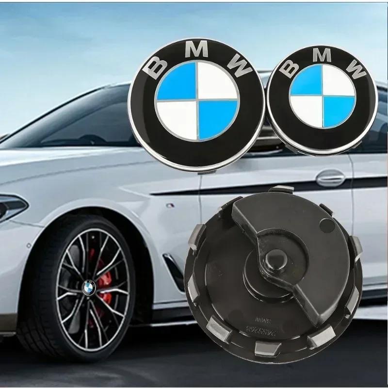 4 шт. 56/68 мм плавающие колпаки центра колеса для BMW 50-летия – Подходят для E39 E46 E60 F10 F30 G20 X3 X5 (Автомобильные аксессуары)