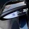 BIG1 2PCS Car Rearview Mirror Rain Eyebrow Shield For Volkswagen VW Polo Sharan Golf Scirocco Touran Tcross Tiguan GTI B6 Accessories