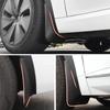 4PCS Mudguards Car Mud Flaps Compatible with Mitsubishi Pajero Montero 2007-2021 2017 2018 2019 2020