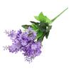 1pc Artificial Flower Bouquet 5 Heads Hyacinth 33cm Purple White Pink Yellow-Plastic For Office Party Weddings Home Decoration
