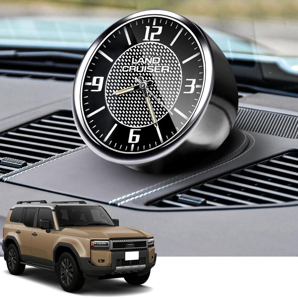 Приборная панель HUDIY для Land Cruiser 250 (2024) Светящаяся в темноте функция Крепление в вентиляционное отверстие Кварцевая наклейка Декор автомобиля