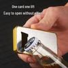 Stainless Steel Gold Brick Card-Style Easy-Pull Wine Opener - Free Shipping for New Customers