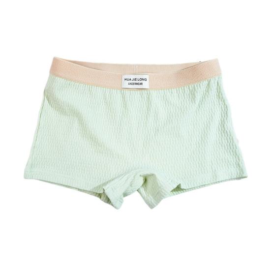 Женские трусы, облегающие однотонные эластичные пояса, хлопковые трусы со средней талией, хорошая воздухопроницаемость, женские боксеры, женское повседневное нижнее белье