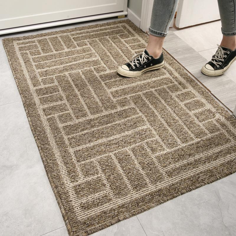 Inyahome Door Mats Welcome Mats Indoor Outdoor Rug Entryway Mats Shoe Scraper Ideal Inside Outside Home High Traffic Area Mats