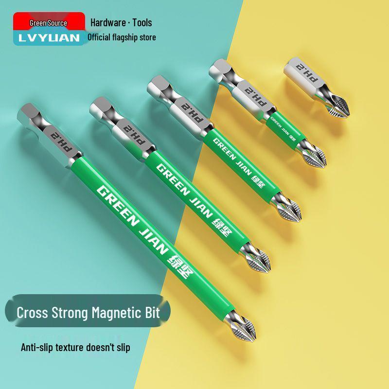 Набор магнитных электрических отверток высокой прочности с ударными удлиненными битами