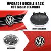 Для VOLKSWAGEN VW 2 шт. Замена передней решетки радиатора VW Эмблема логотипа на крышке багажника Декоративная Для Volkswagen Polo 6 6C 2014-2018