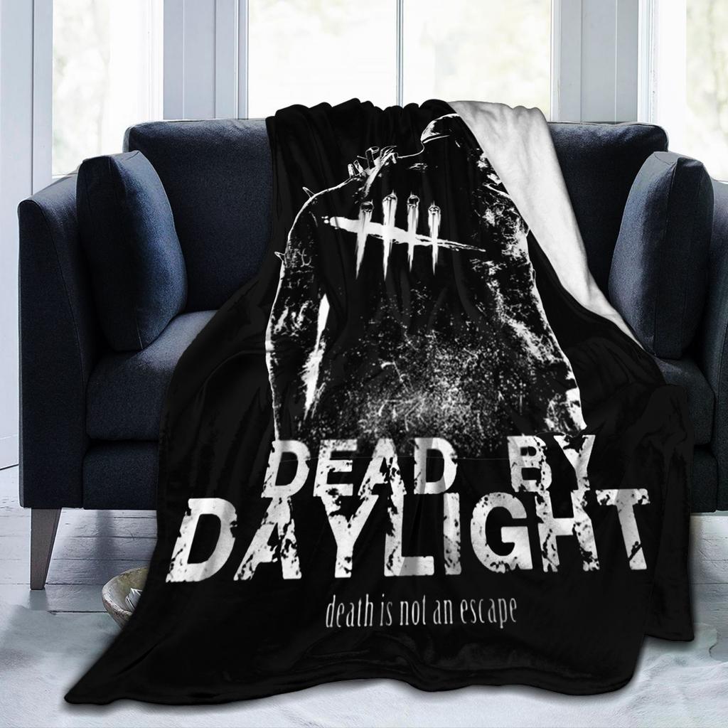 Dead by Daylight Пледы Флис Принт Ужасы Убийцы Игра Легкий Тонкий Плед для Дома Путешествий Плюшевое Тонкое Одеяло