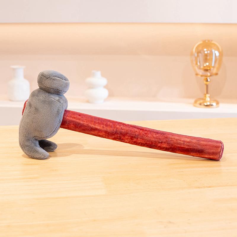 Realistic Hammer Stuffed Axe Plush Toys New Styles Simulation Filling Tool Doll Creative Pillow Creative Children Birthday Gifts