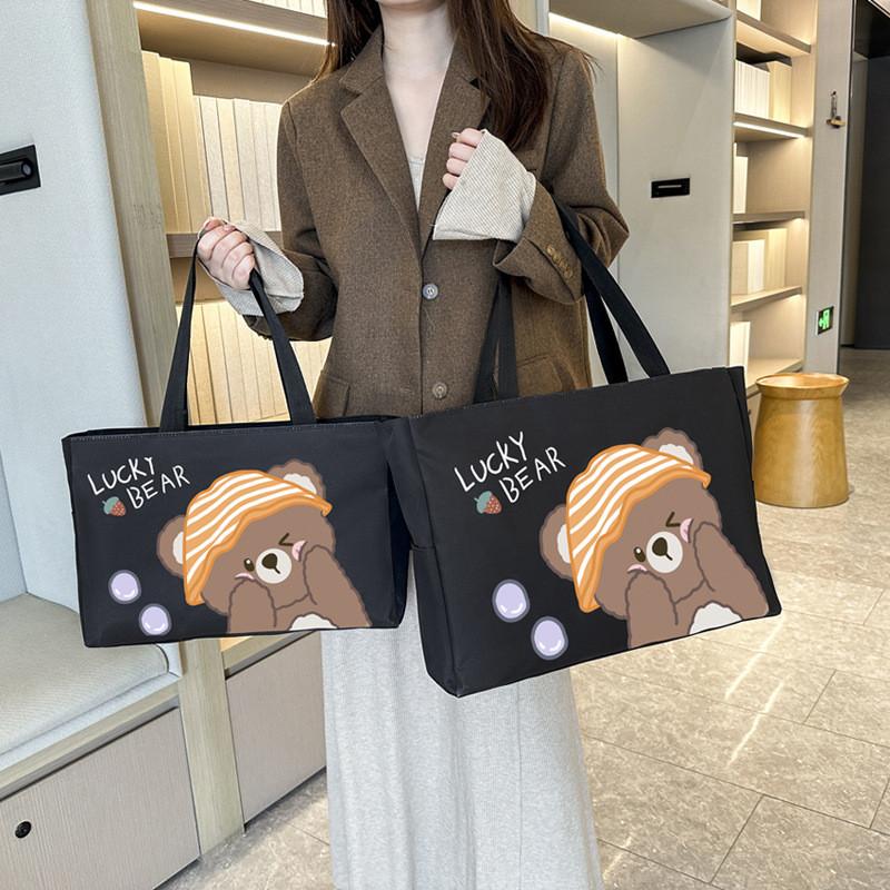 Сумка для хранения вещей для путешествий на короткие расстояния, большая вместительная сумка-тоут, легкая сумка для отдыха, переносная водонепроницаемая сумка для хранения багажа