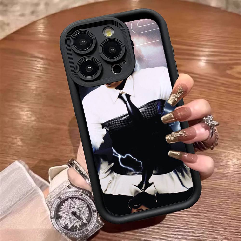Рэперша Мисси Эллиотт Для iPhone 17 15 13 12 11 14 Pro Max X XR XS 16 Plus Ударопрочная Конфетная Задняя Крышка