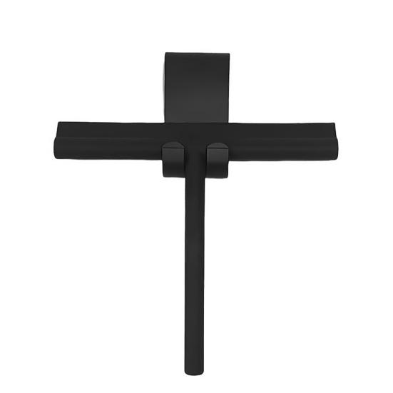 Односторонний скребок Эргономичный дизайн Без установки Скребок для стекла душевой кабины Устойчивый к царапинам Силиконовый скребок для зеркала в ванной комнате