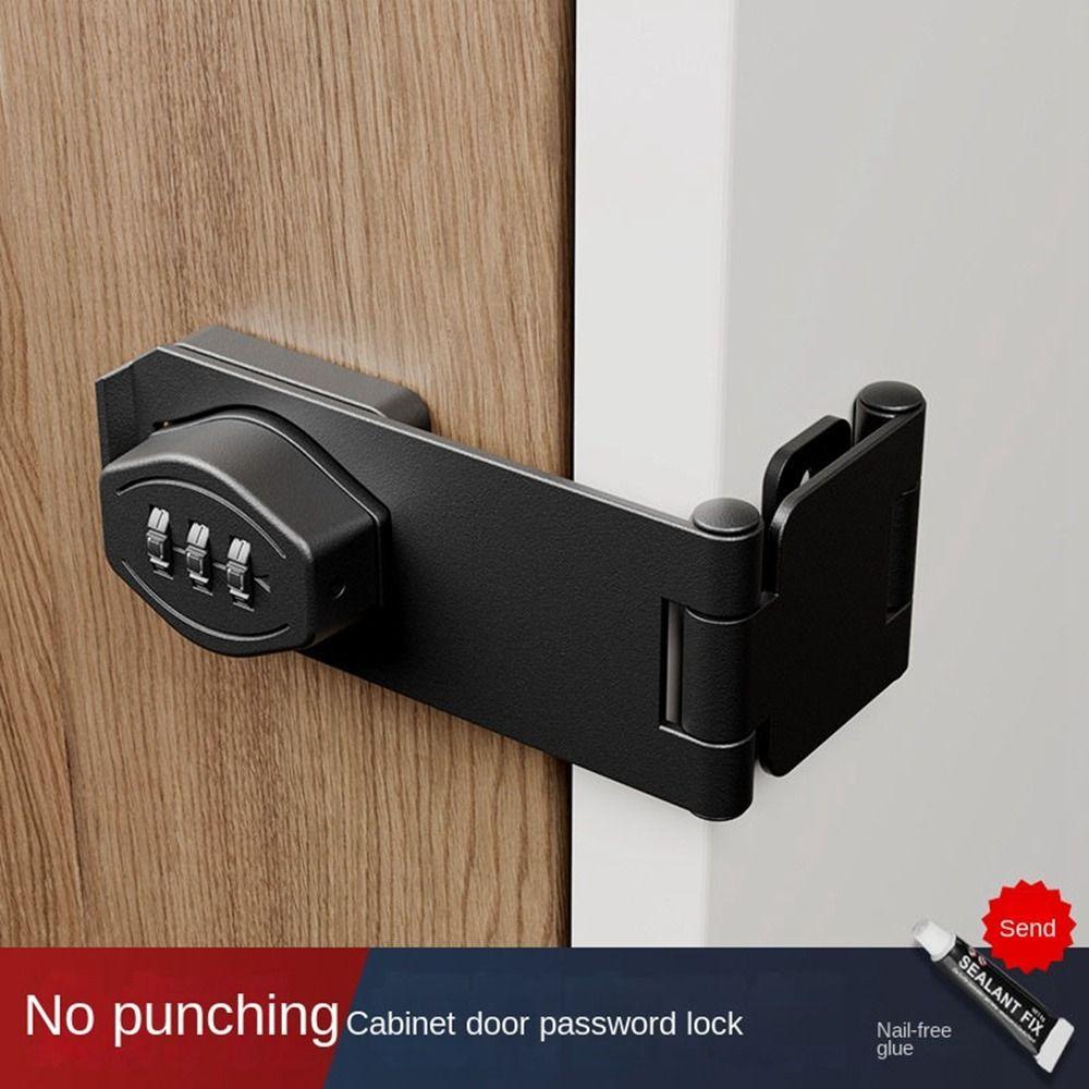 Zinc Alloy Combination Coded Lock 3 Digit Coded Coded Lock New Cabinet Password Locks  Drawer