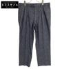 UNITED ARROWS 1114-177-9046 Chambray Straight 2-pleat Slacks Bottoms 50 NavyUsed