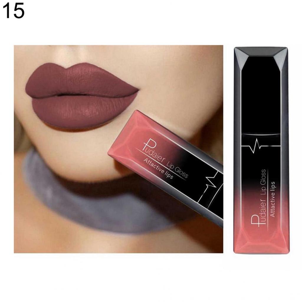 Стойкая жидкая матовая помада для губ Pudaier