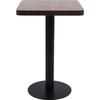 VidaXL Bistro Table Dark Brown 50x50 Cm MDF