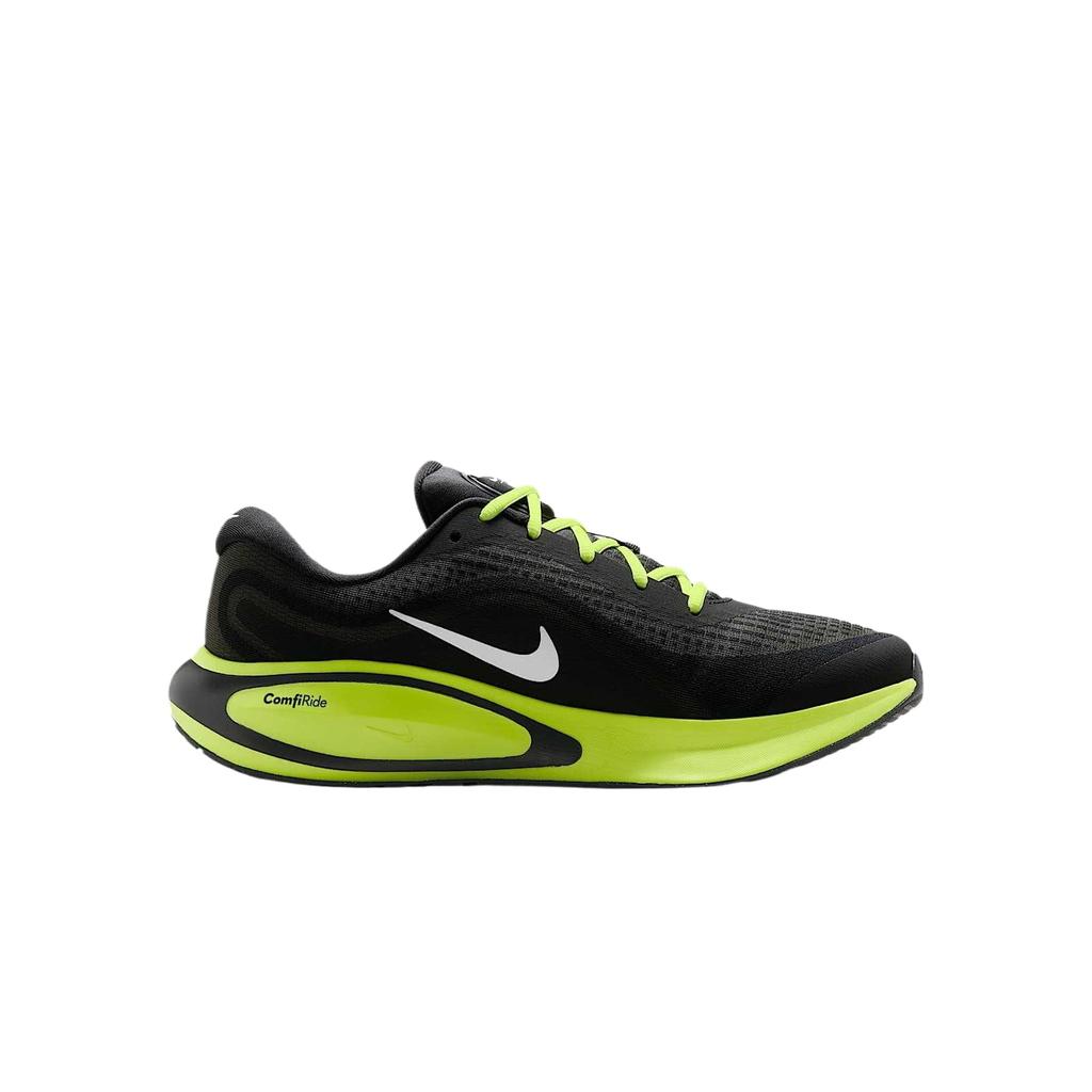 Nike Journey Run Ткань Низкие Беговые Кроссовки Мужские Черный Зеленый HV3169-001