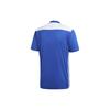 Adidas Soccer Training V-Neck Short Sleeve T-Shirt Men Tops Cobalt-Blue White CE8965