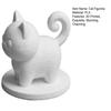 Милая 3D-печатная фигурка кошки, Маленькая мультяшная статуэтка котенка для офисной полки, Рабочего стола, Дома, Декора автомобиля, Коллекционные подарки для любителей кошек