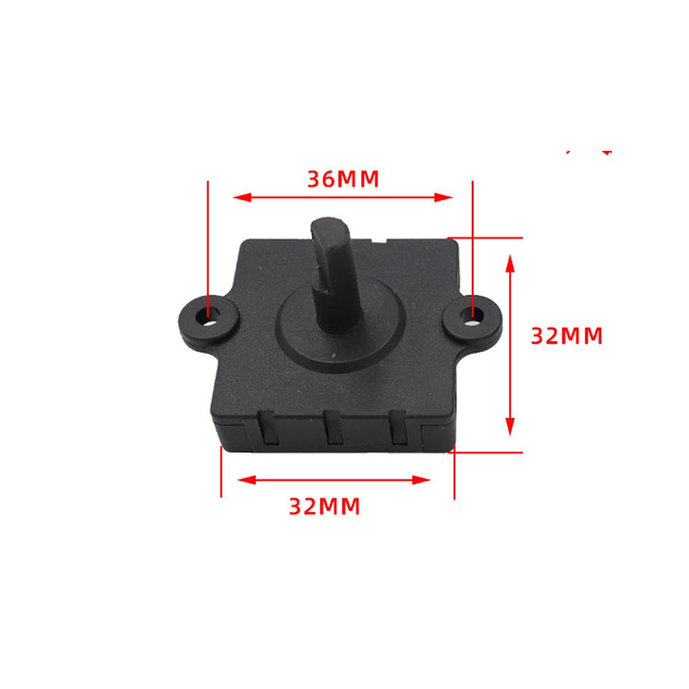 1 комплект поворотного переключателя скорости вентилятора и обогревателя, 4-позиционный, 3-скоростной, 13 А ~ 120 В переменного тока