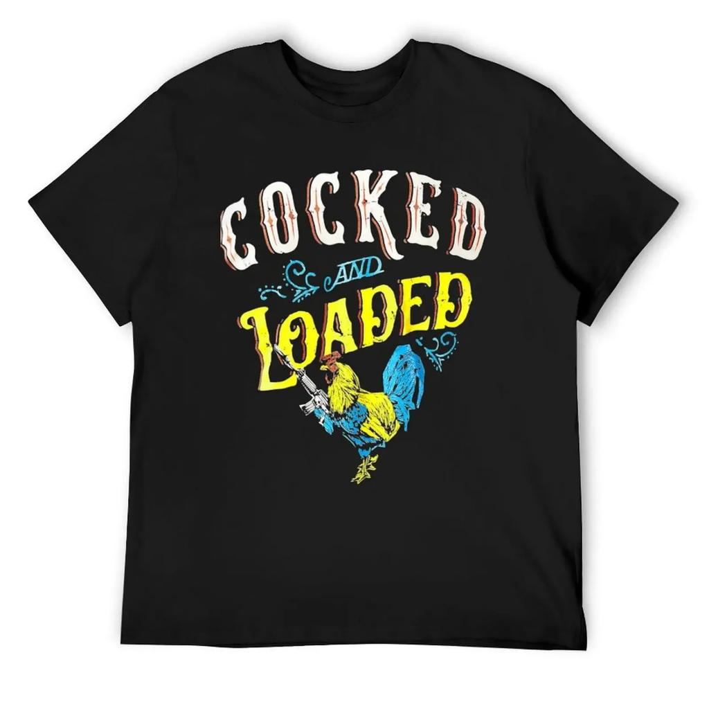 Cocked and Loaded T-Shirt custom shirt valentines clothes heavyweights graphic t shirts mens graphic t-shirts pack