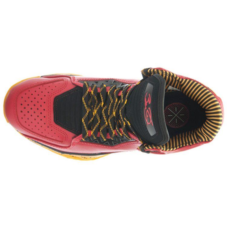 Li Ning WOW 2 Амортизация Отскок и Износостойкость Средняя высота Баскетбольные кроссовки Мужские Красный Желтый Серый ABAH017-3