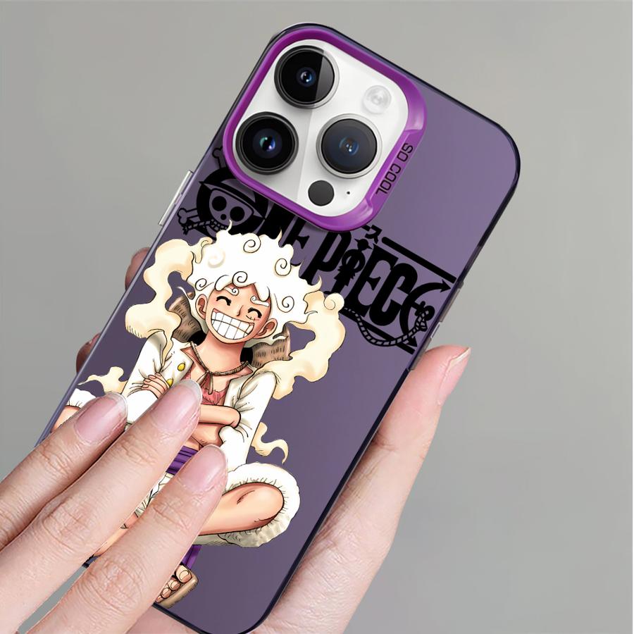 One Piece Cool Luffy Phone Case for iPhone 14 15 16 Plus 17 Air 16e 11 12 13 Pro Max Soft Cover