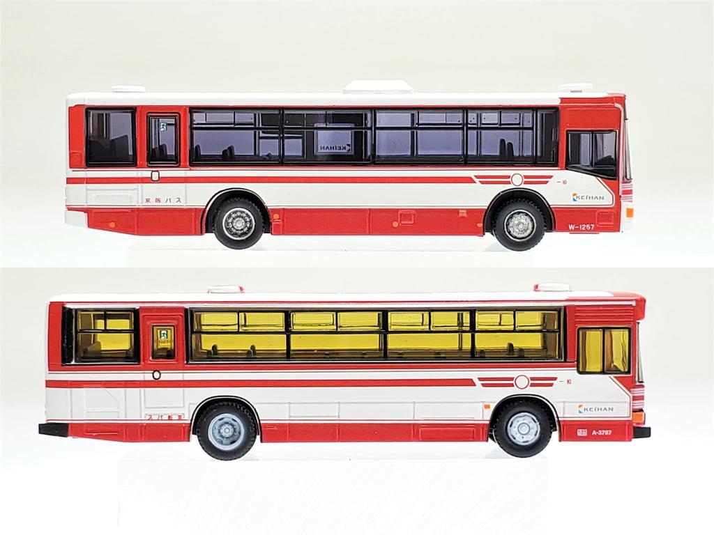 Коллекция автобусов Коллекция автобусов Keihan Bus 100th Anniversary Route Car Набор из 2 штук Диорама Принадлежности