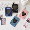 Trend Y2K Card Holder Denim with K-Pop Idol Photo Card Storage Case 3inch Photocard Holder Girls