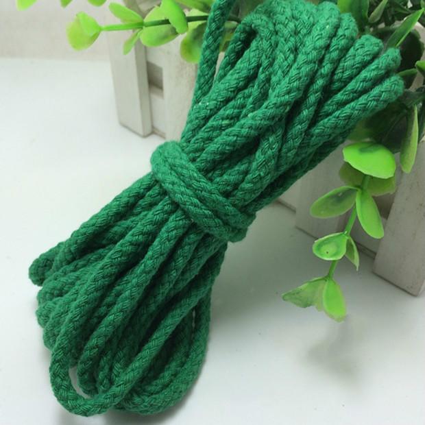 5meter 5mm/7mm Cotton Rope Craft Decorative Twisted Cord Rope For Handmade Decoration DIY Lanyard Thread Cord