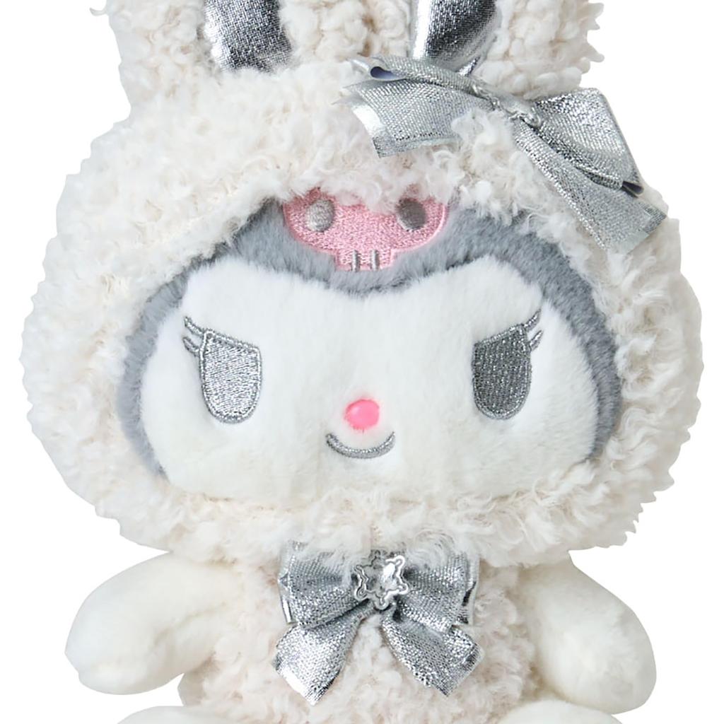 Sanrio Plush Toy Snow Kuromi 432474 (Fluffy Rabbit)