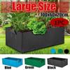 Fabric Raised Garden Bed,Square Garden Flower Grow Bag Vegetable Planting Bag Planter Pot with Handles
