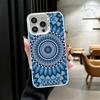 Ударопрочный чехол для телефона в стиле мандалы для iPhone 17 Air 16 16E 15 Pro Max 14 Plus 13 Mini 12, задняя крышка, противоударный Fundas