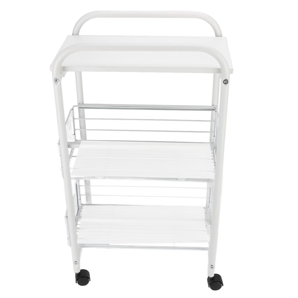 Напольная тележка для хранения на колесиках, мобильная хозяйственная тележка с колесиками для кухни