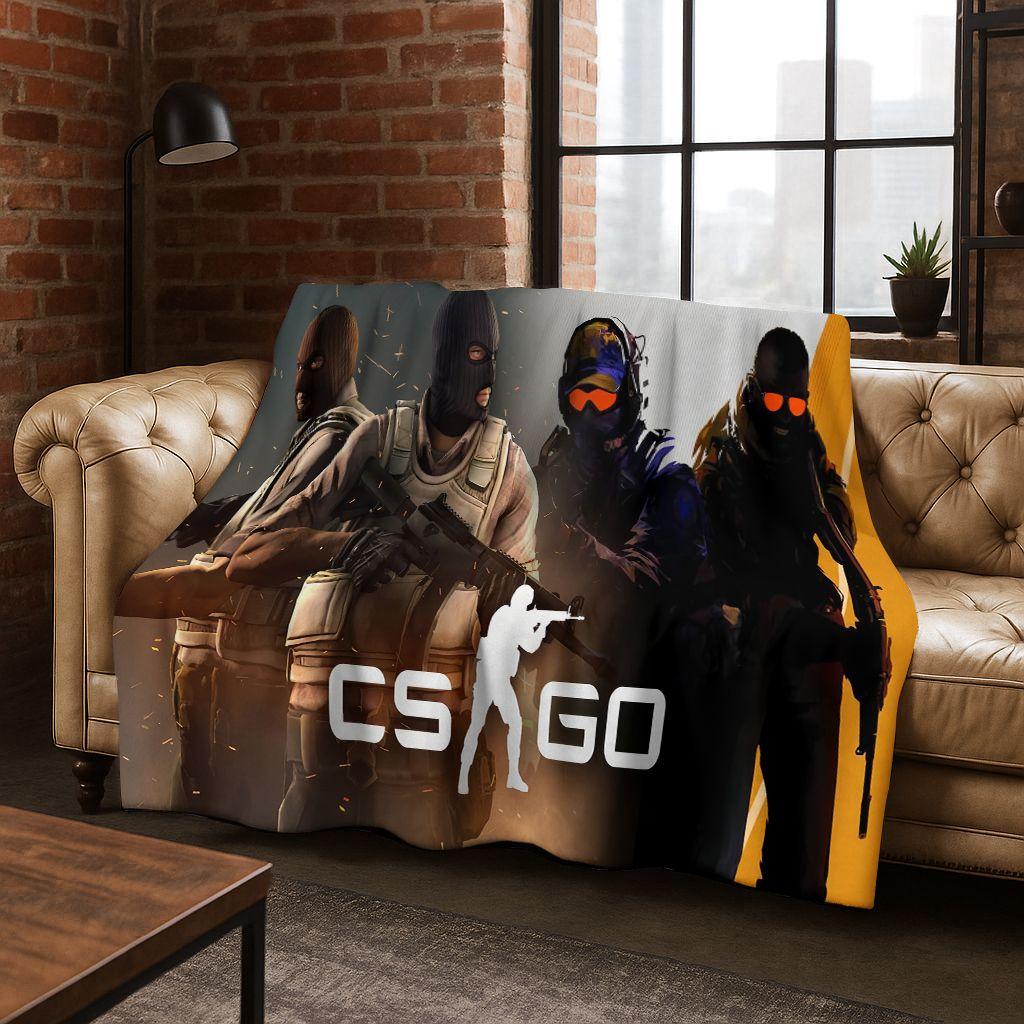 26 Стилей CS GO Игра Counter Strike Геймер Фланелевое Одеяло, Теплое и Уютное Мягкое Плед для Дома Спальни Кровати Дивана Покрытие Подарок