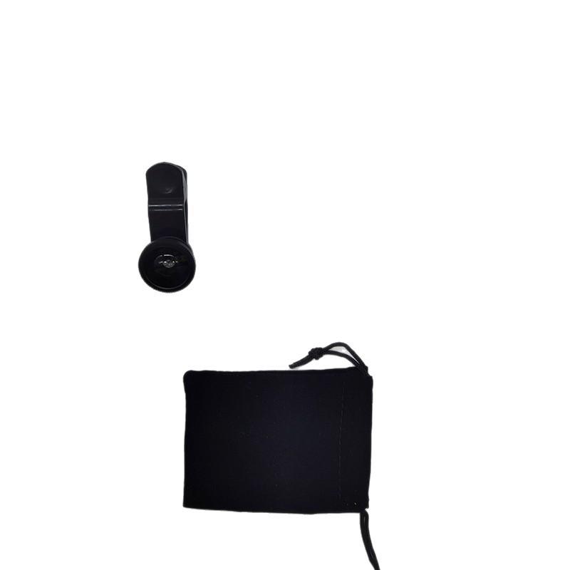 Three-in-One Mobile Lens Kit: 180° Fisheye, Wide-Angle, Macro for Selfie 