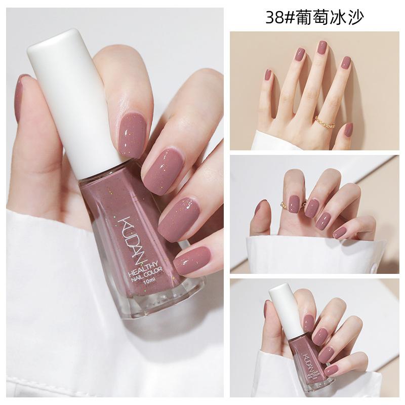 Лак для ногтей Новый отрывной лак для ногтей без выпечки на водной основе без запаха глянцевый прозрачный лак для ногтей весна и лето