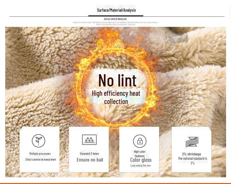 Мужские зимние хлопковые брюки: Утолщенный, ветрозащитный, водонепроницаемый, с подкладкой из овечьей шерсти для тепла — идеально подходит для пап среднего возраста