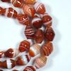Бусины из натурального красного агата: Ручная работа DIY Аксессуары для браслетов и материалы для подвесок