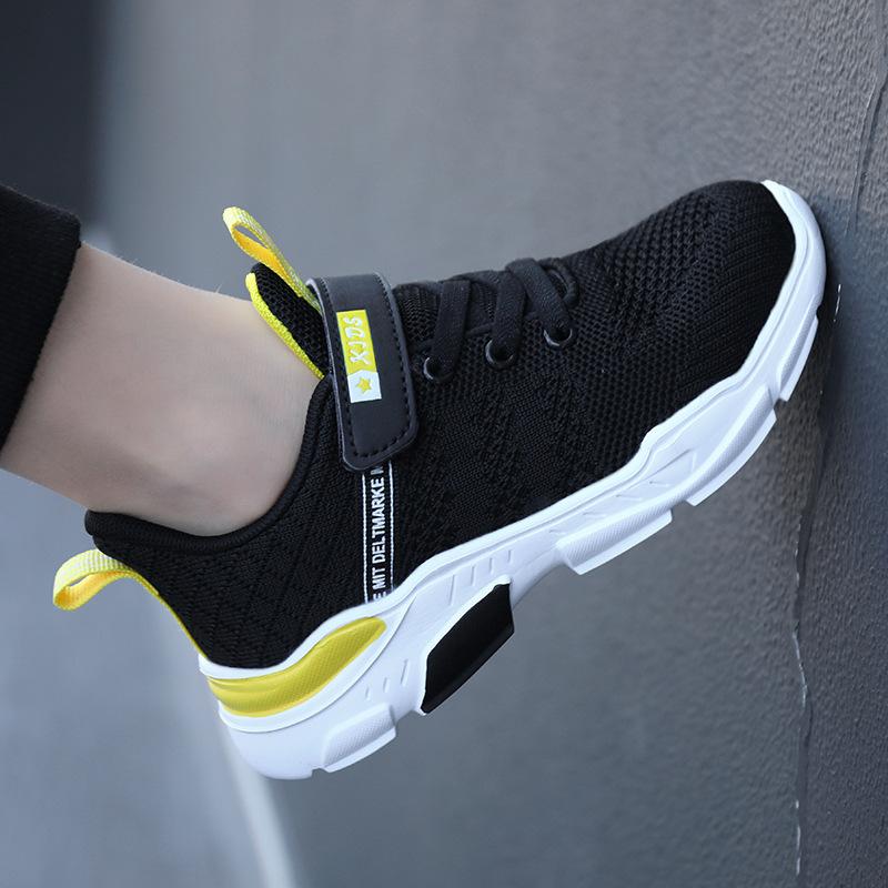 606 Middle School Children Spring and Autumn Sports Shoes Boys Children Cloth Shoes Classmates Students School Sports Shoes