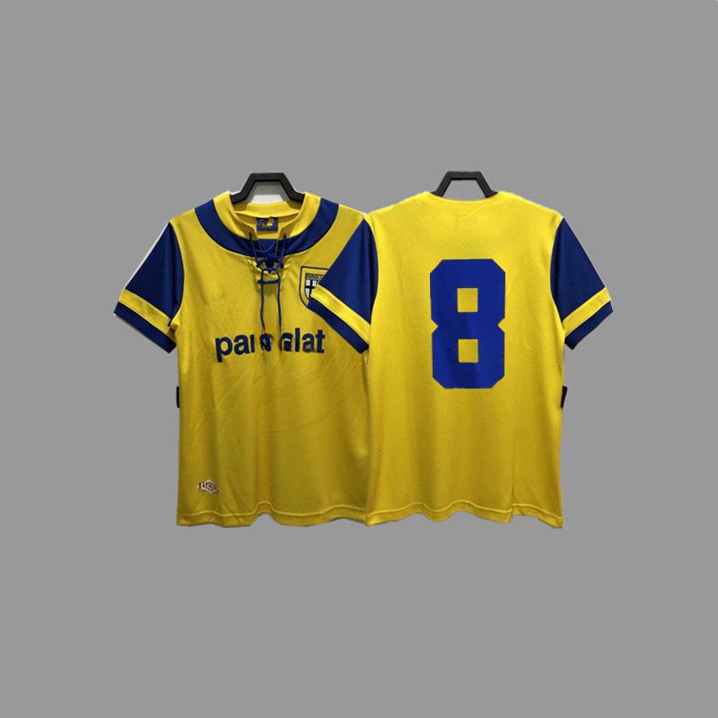 Parma retro jersey football jersey classic nostalgic Zola Cannavaro Buffon Gilardino jersey