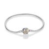 Bracelet Original 925 Sterling Silver Charm Bracelet 17-20CM Heart Love Family Star Moon Bracelet for Women Charm Jewelry Gifts