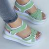Fashion 2024 Summer New Fashion Comfortable Women's Low Heel Casual Wedge Sandals