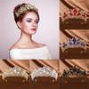 "Bridal Baroque Zircon Crown Headband – Exquisite Alloy Wedding Hair Accessory"