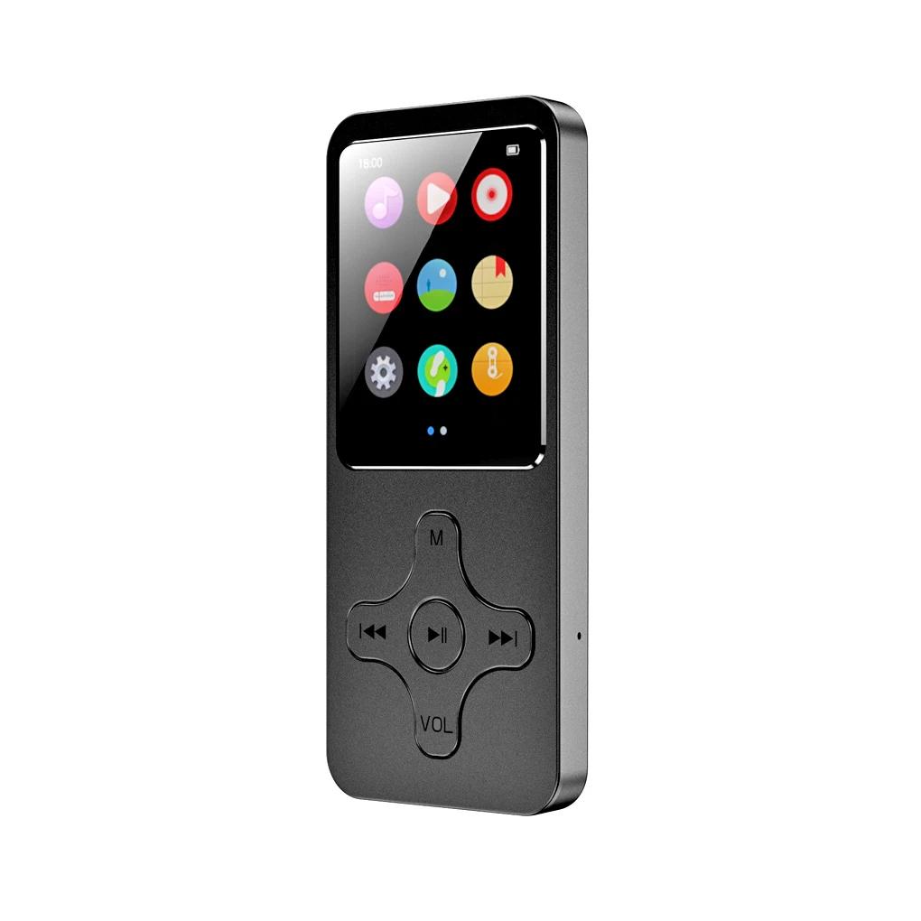 Portable Mini MP3 Player HiFi Music Speaker Bluetooth 4.0 Support Two-Way Transmission FM Radio Voice Recorder eBook For Walkman