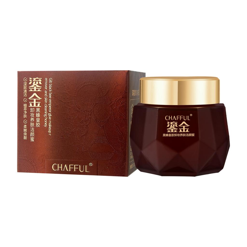 CHAFFUL Gilt Black Bee Glue Средство для снятия макияжа Мягкое очищающее средство для кожи Питательный мед для всех типов кожи