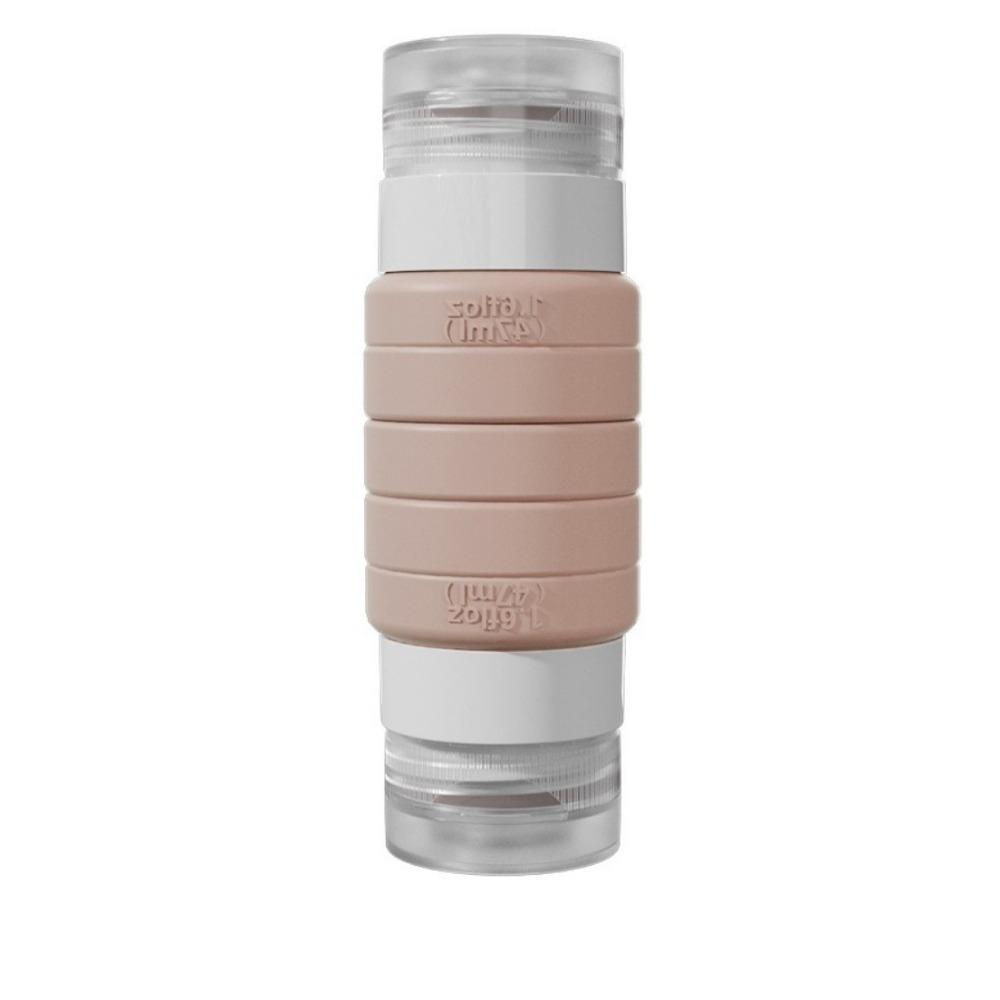 Silicone Travel Sub-bottling Leak-proof Squeeze Bottle Portable Double-Head Travel Bottle Travel