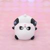 Mischievous Panda Car Ornament: Cute Resin Cartoon Figure