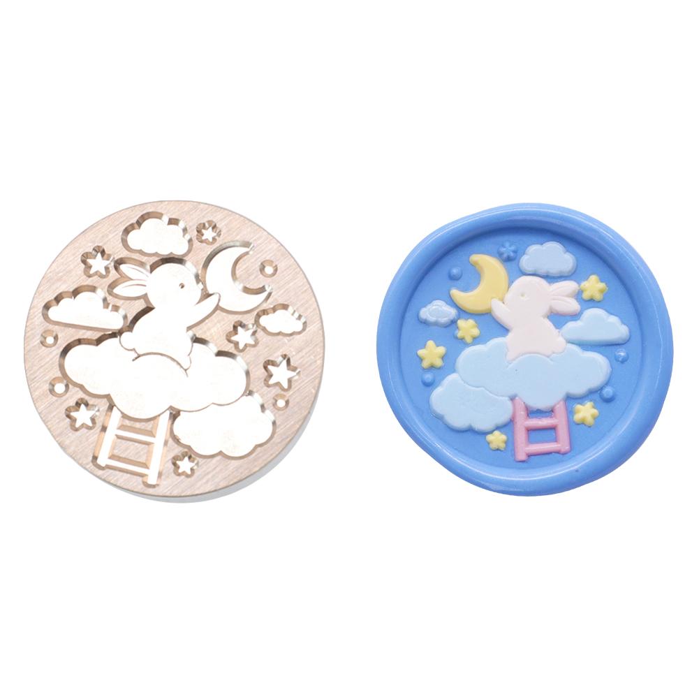 Медная голова серии животных, сделай сам, ручная учетная запись, эмалированная медная голова для свадебной открытки